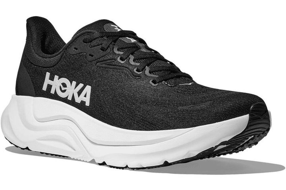 Hoka Arahi 8 Running Shoes Men's Running Shoes Black/White Mesh Size 9 M